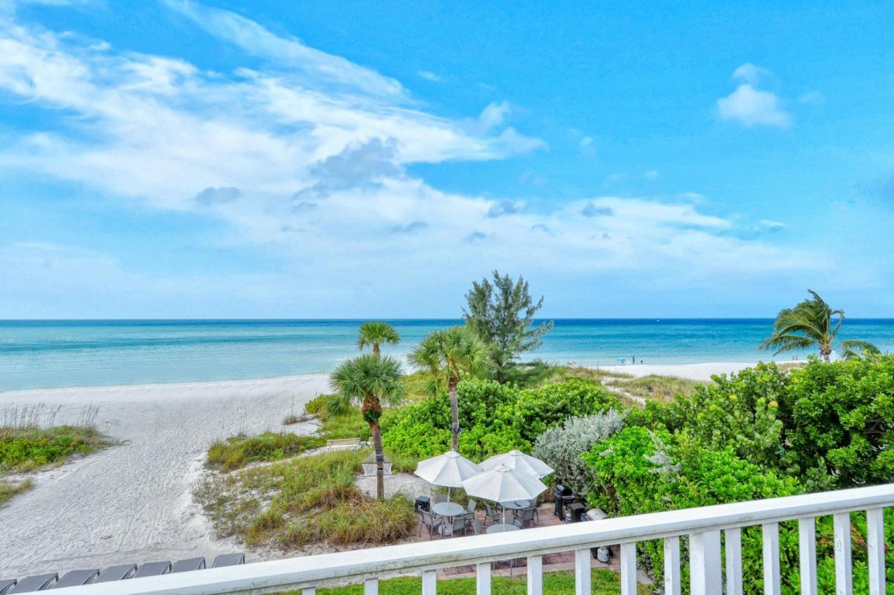 Ferienwohnung Laplaya 201C Breathtaking Gulf Panorama From This Corner End Unit With A Private Stairway To The Beach Longboat Key Exterior foto