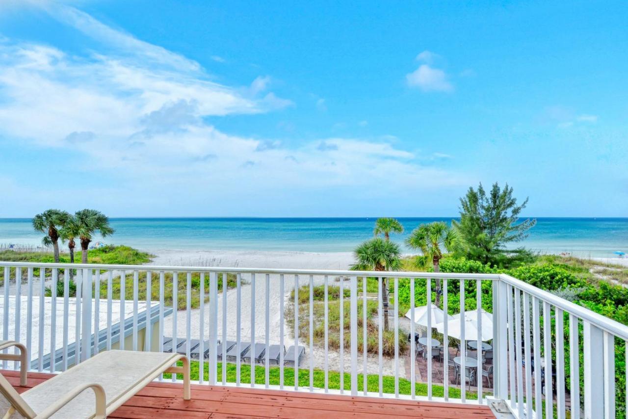 Ferienwohnung Laplaya 201C Breathtaking Gulf Panorama From This Corner End Unit With A Private Stairway To The Beach Longboat Key Exterior foto