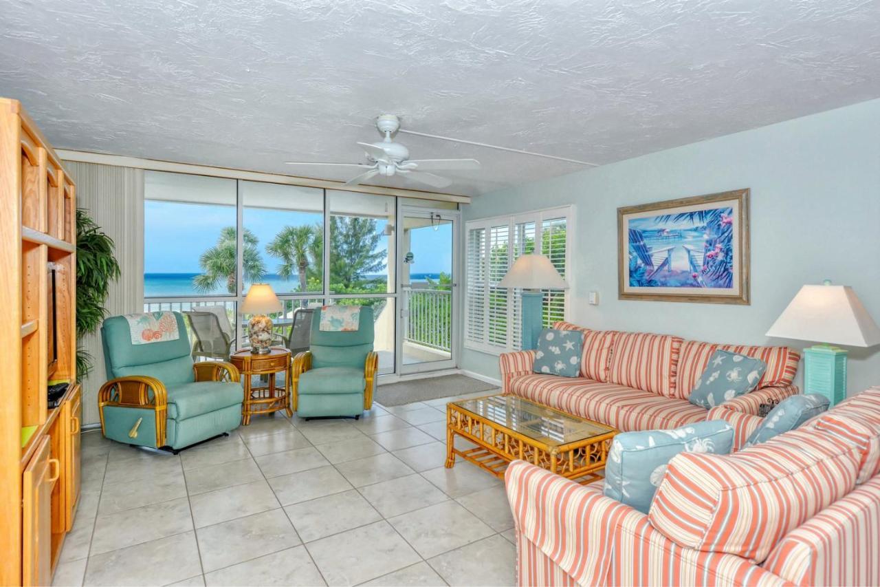 Ferienwohnung Laplaya 201C Breathtaking Gulf Panorama From This Corner End Unit With A Private Stairway To The Beach Longboat Key Exterior foto