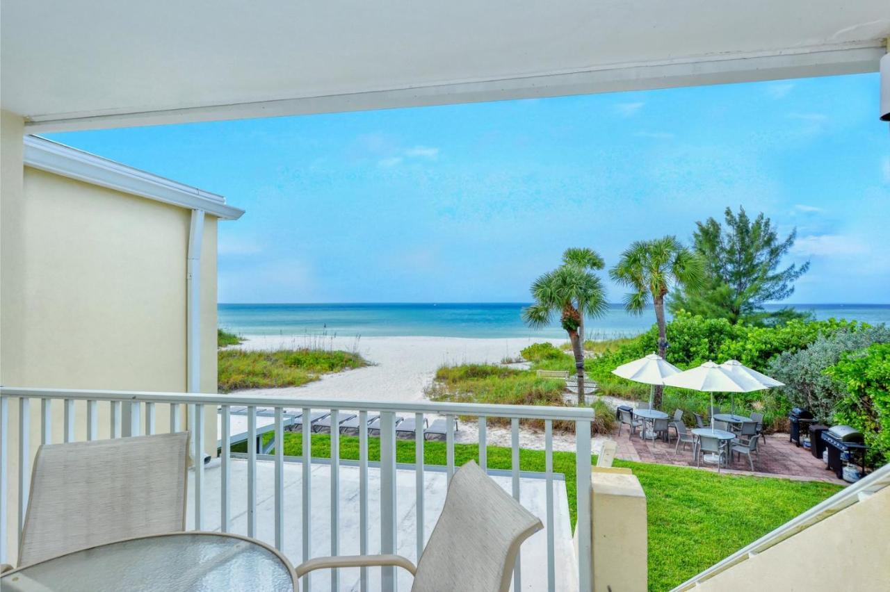 Ferienwohnung Laplaya 201C Breathtaking Gulf Panorama From This Corner End Unit With A Private Stairway To The Beach Longboat Key Exterior foto