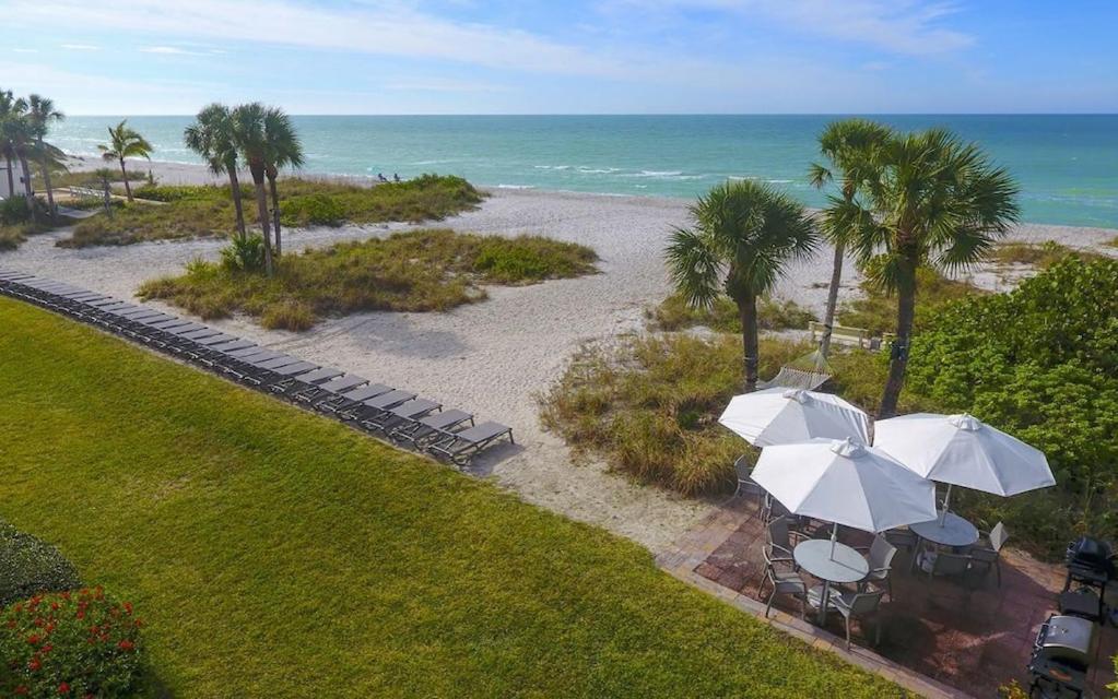 Ferienwohnung Laplaya 201C Breathtaking Gulf Panorama From This Corner End Unit With A Private Stairway To The Beach Longboat Key Exterior foto